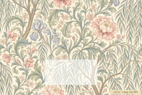 Download William Morris Floral Botanical Pattern - Botanical Collection