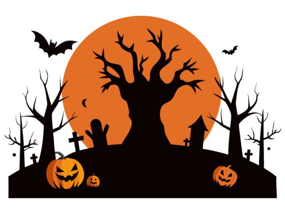 Download Halloween Landscape Horror Elements SVG - Horror elements Collection