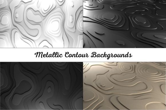 Download Metallic Contour Backgrounds - Contour Collection